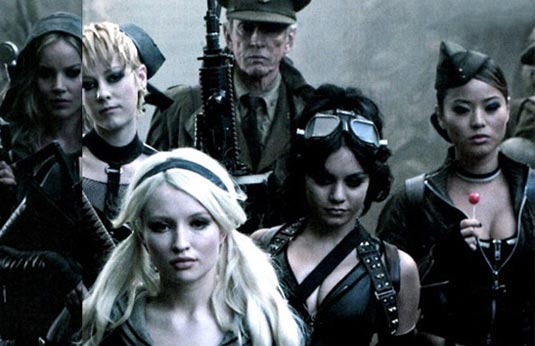 Babydoll Emily Browning and assorted friends in SUCKER PUNCH