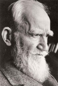 George Bernard Shaw: Is the world going to be reborn? Or just junked?