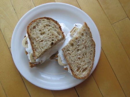 Somerville's Union Square presents Fluffernutter -- the state sandwich?