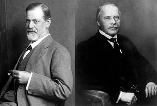 Freud (L) and Jung (R)