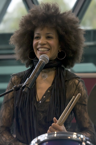 Drummer Cindy Blackman pays tribute to Tony Williams