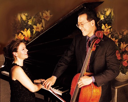 Cellist Yo-Yo Ma and pianist Kathryn Stott
