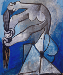 Picasso, Nude Wringing Her Hair, 1952