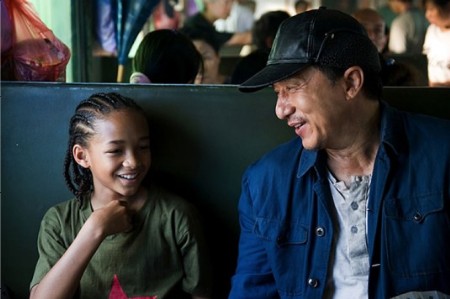 Jaden Smith and Jackie Chan in The Karate Kid -- Kicking Their Way Through Life