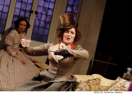 Fiona Shaw's Lady Gay Spanker: Not so much a character as a one-woman stampede