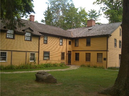 View from the rear of Herman Melville's Bershire home, Arrowhead