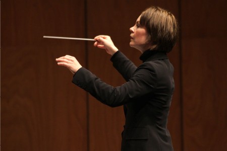 Conductor Susanna Mälkki: A phoned-in   at Tanglewood