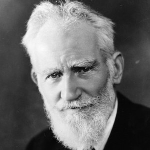 Dramatist George Bernard Shaw -- Exiting the stage?