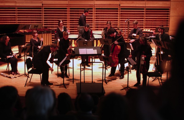  Boston Modern Orchestra Project performing at Bowdoin College in Maine. Photo: Thomas Michael Corcoran.