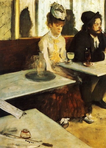The Absinthe Drinker, 1876, Degas