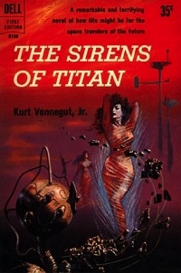 The cover art for the first edition of "The Sirens of Titan."