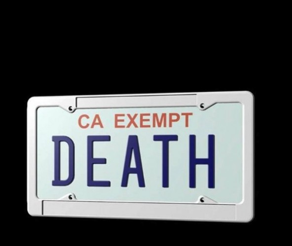 Cover art for Death Grips' "Government Plates."