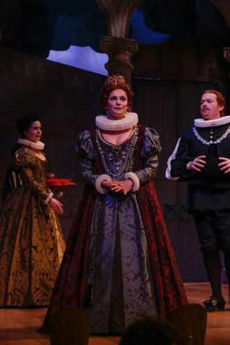 Ulrike Hofbauer and cast in Handel's "Almira." Photo: Kathy Whitman