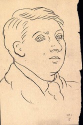 A sketch of Reverdy by Picasso.