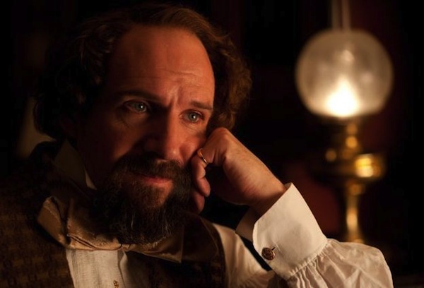 Ralph Fiennes as Charles Dickens in "The Invisible Woman."