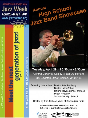 Boston Public Schools Jazz Band Showcase