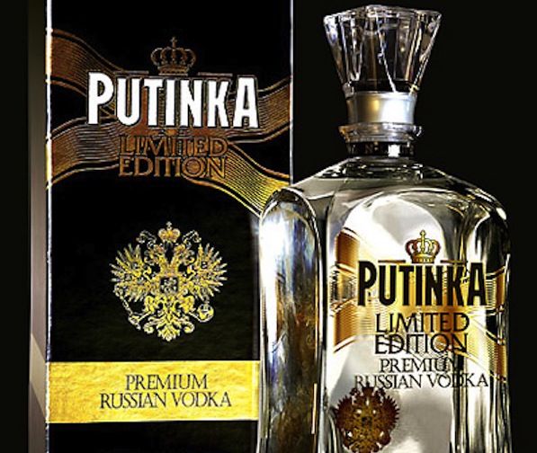 Vodka Politics --   one hot new brand of Russian vodka is called Putinka — little Putin.