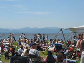 The Discover Jazz Festival on Lake Champlain.