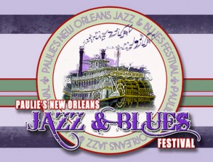 Paulie's NOLA Jazz and Blues Festival 2014 logo
