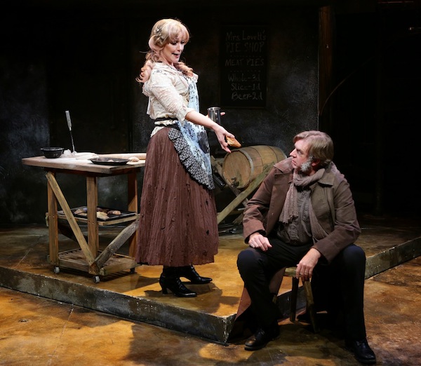 A scene from the Lyric Stage production of "Sweeney Todd."