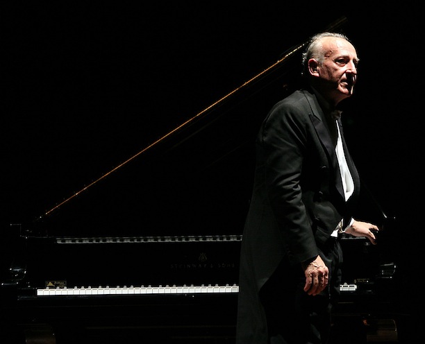 Pianist Maurizio Pollini performing in Rome in 2007. He will be in Boston this week, courtesy of the Celebrity Series of Boston.
