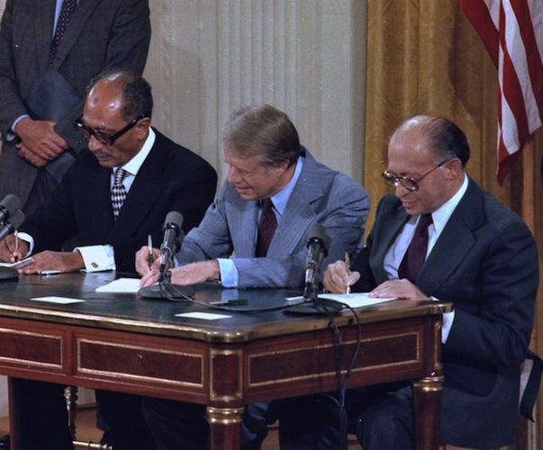 Camp David Accords signing ceremony at the White House - Sept 17, 1978