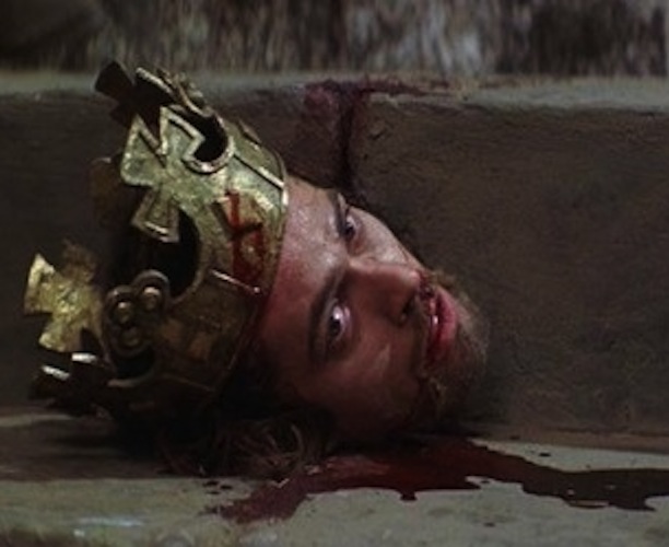The end of Macbeth in Roman Polanski's film version of Shakespeare's tragedy.
