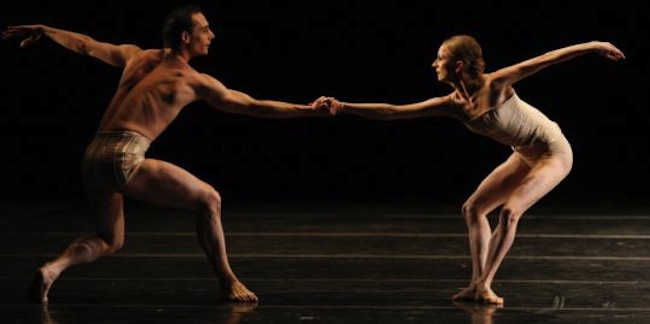 Boston Ballet dancer Boyko Dossev with Larissa Ponomarenko.