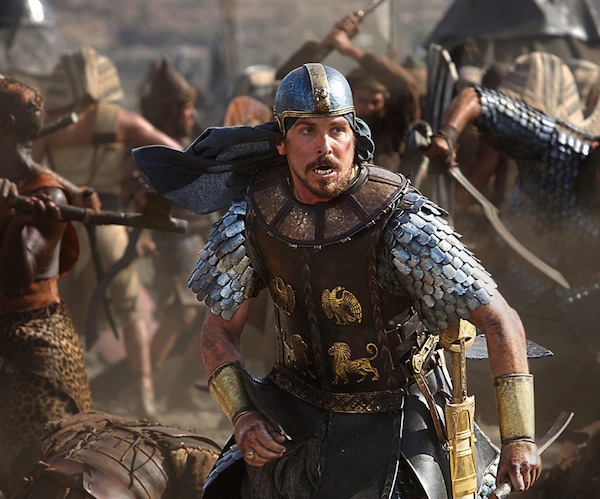 Christian Bale's Moses in the midst of hand-to-hand action during "Exodus: Gods and Kings."