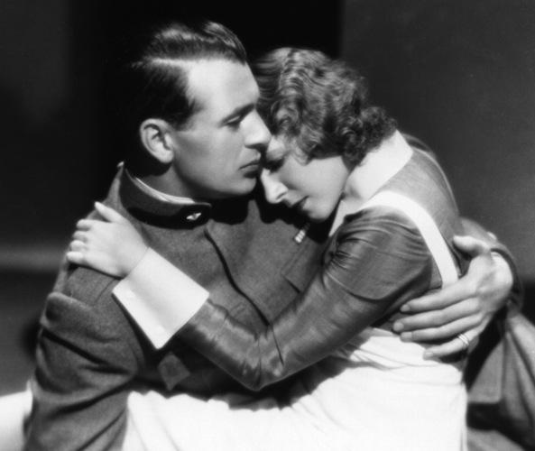 Gary Cooper and Helen Hayes in 1932's "A Farewell to Arms."
