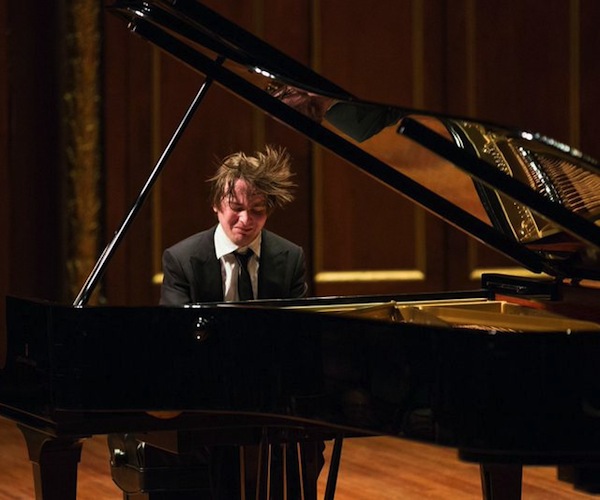 Pianist Daniil Trifonov performed Friday night in a Celebrity Series recital at NEC’s Jordan Hall. Photo: Robert Torres