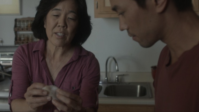 A scene from "Eat With Me"  -- the film that is opening the this week.