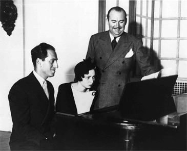 George Gershwin, Dana Suesse, and Paul Whiteman.