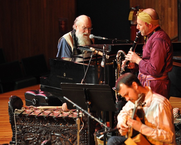 Terry Riley --  in action. Photo: MIT