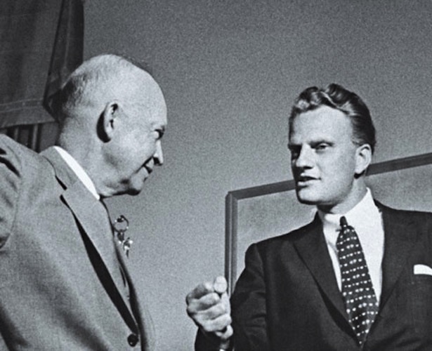 President Eisenhower and Evangelist Billy Graham