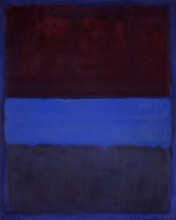 Mark Rothko, No 61 (Rust and Blue), 1953. Courtesy of the Los Angeles Museum of Contemporary Art.