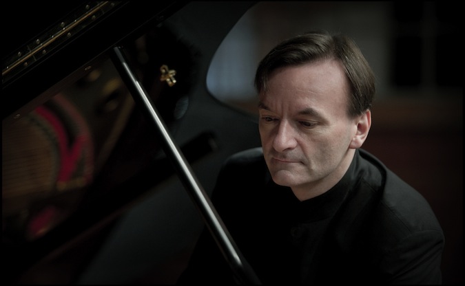 Celebrity Series brings  pianist  Stephen Hough to Jordan Hall this week.