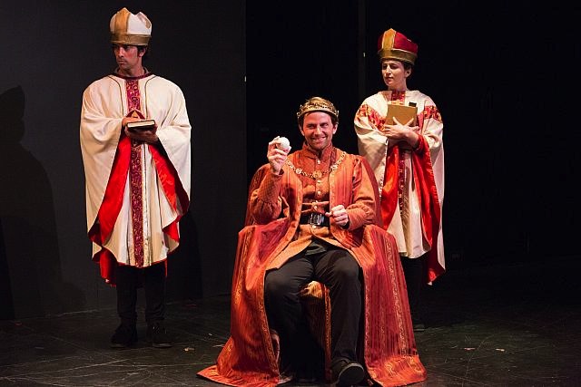 A scene from Shakespeare & Co's production of "Henry V"  Photo: John Dolan.