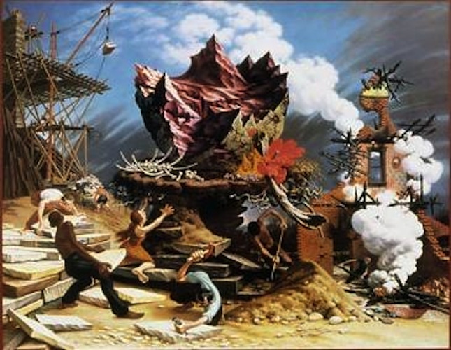Peter Blume, "The Rock"