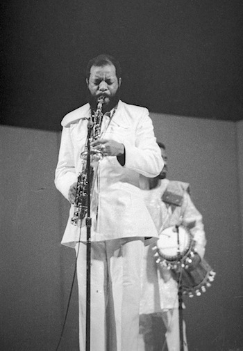 Ornette Coleman performing in Detroit in the 1970s. Photo: Michael Ulman