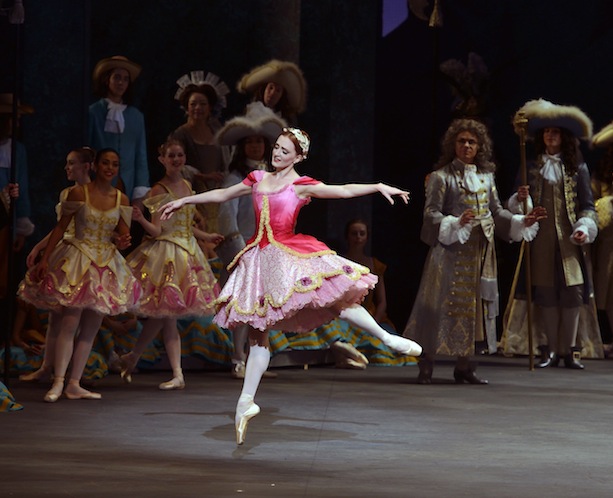 Gillian Murphy as Princess Aurora in  "The Sleeping Beauty. " Photo: Gen Schiavone. 
