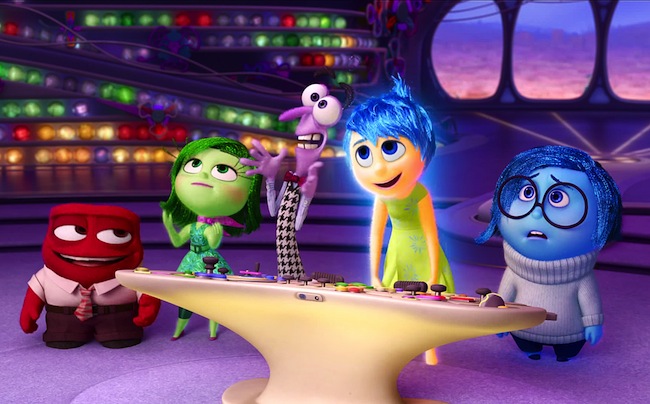 The psychic protagonists in "Inside Out."