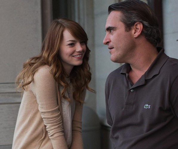 Emma Stone and  in "Irrational Man."