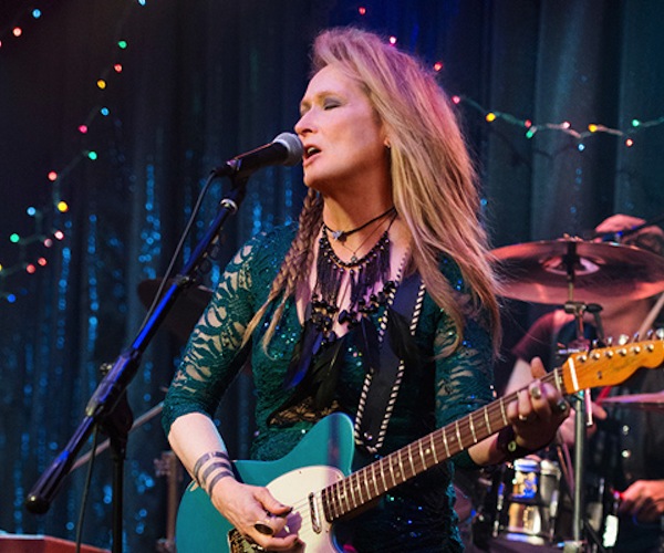 Meryl Streep trying to rock the house in "Ricki and the Flash."