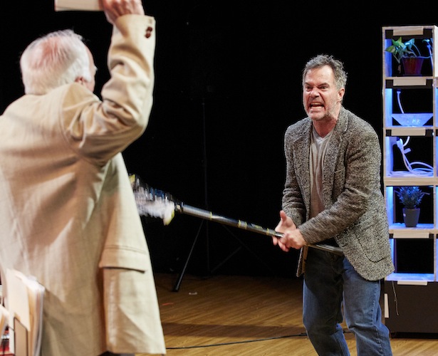 Craig Mathers going after Richard Snee in a scene from "Academy Fight Song." Photo: Joel  Benjamin