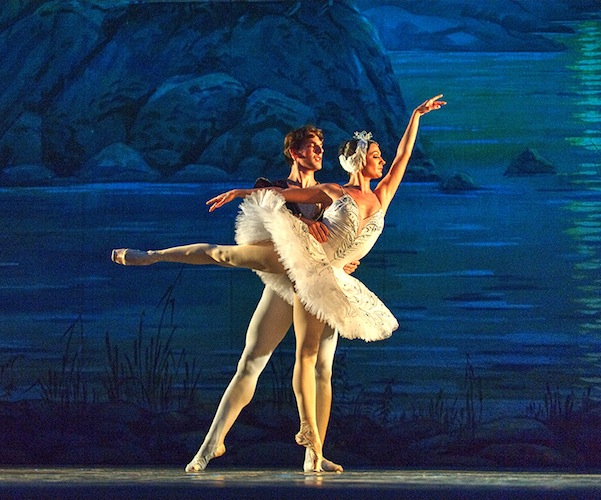 The Russian Grand Ballet performs the classic "Swan Lake" this week.