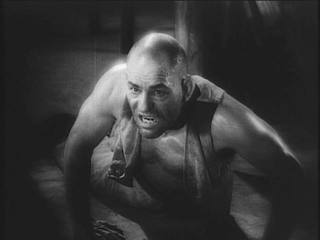 Lon Chaney in "West of Zanzibar." This horror film, directed by from Tod Browning, will be at the Somerville Theatre for Halloween.