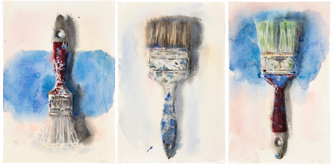 Wendy Artin, Three Paintbrushes