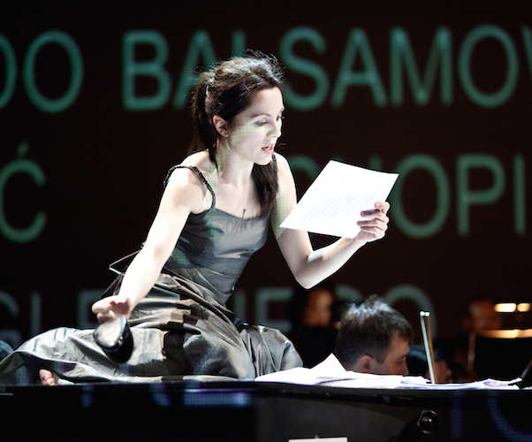 Barbara Wysocka in "Chopin Without Piano." Photo: Natalia Kabanow.