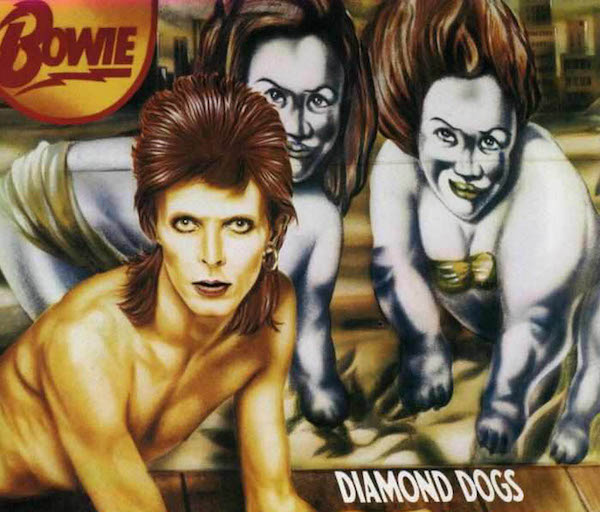 Guy Peellaert's cover for David Bowie's album "Diamond Dogs."